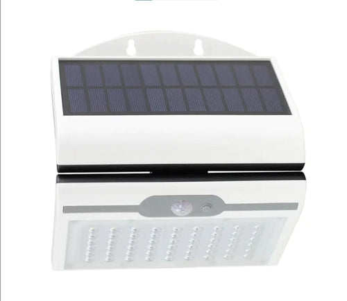 Balizador LED de Parede Solar BS 54 leds BF - 3 Unidades